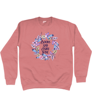 Load image into Gallery viewer, Books And Fairy Wine Unisex Fit Sweatshirt
