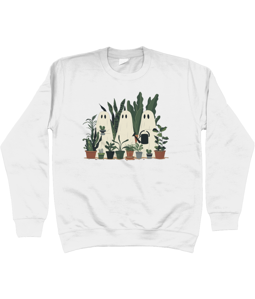 Ghost Plant Crazy Plant Lady Unisex Fit Sweatshirt
