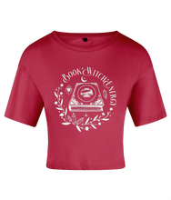 Load image into Gallery viewer, Book Witch Energy Women&#39;s Crop Top
