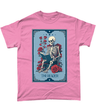 Load image into Gallery viewer, The Reader Tarot Style Unisex Fit T-Shirt
