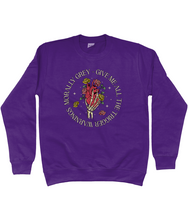 Load image into Gallery viewer, Give Me All The Trigger Warnings Unisex Fit Sweatshirt
