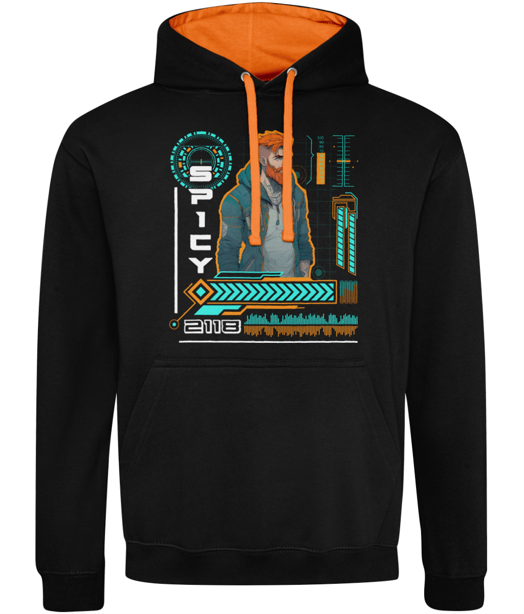 The Brophers Grimm Cyber Broph Two-Tone Hoodie