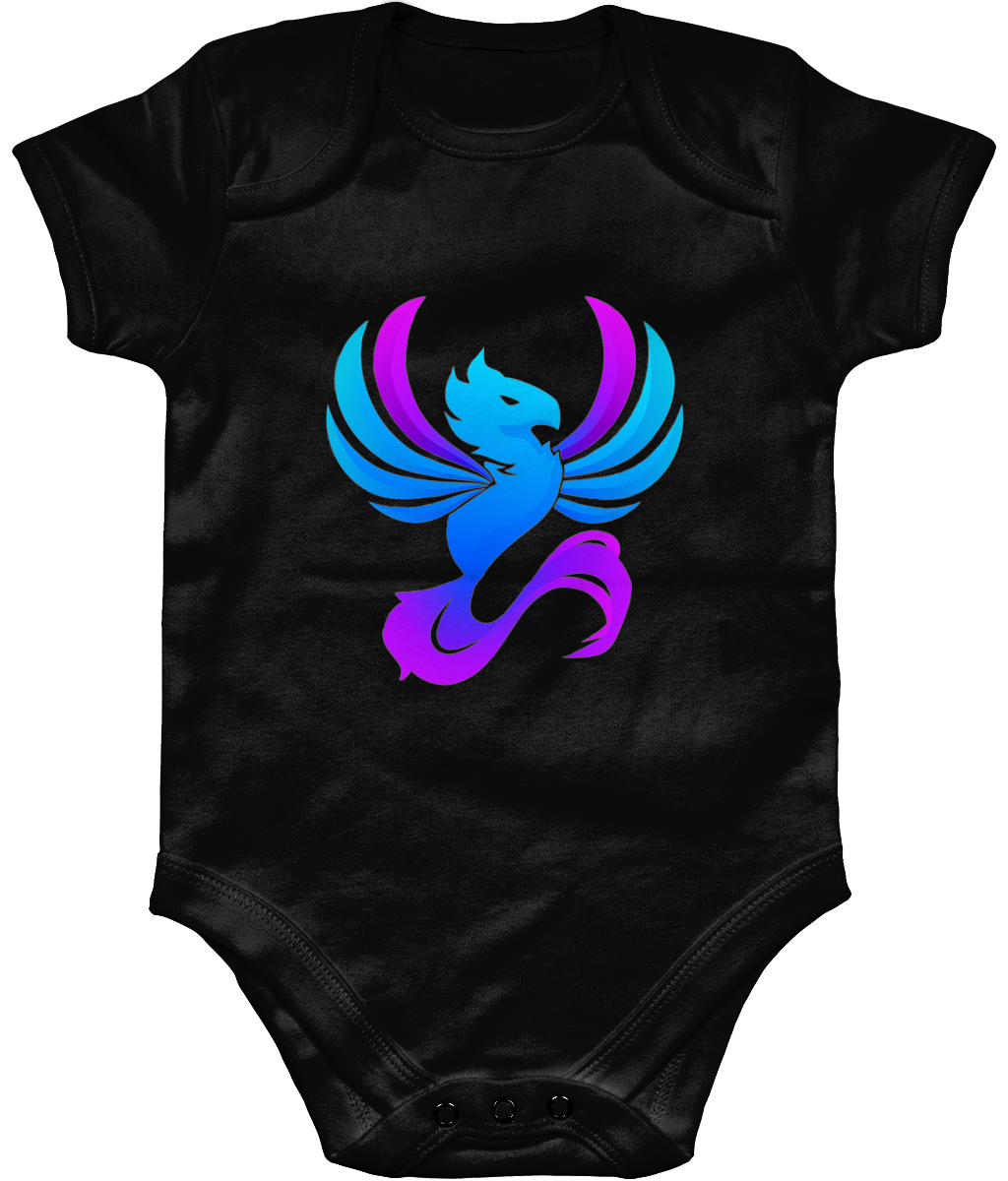 AspyreGG Phoenix Short Sleeve Baby Bodysuit