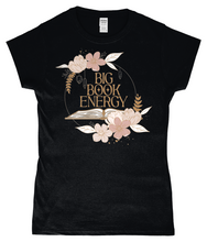 Load image into Gallery viewer, Big Book Energy Ladies Fitted T-Shirt
