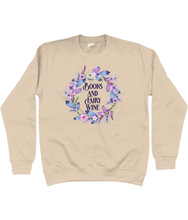Load image into Gallery viewer, Books And Fairy Wine Unisex Fit Sweatshirt
