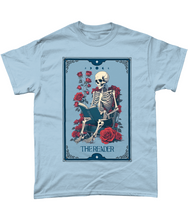 Load image into Gallery viewer, The Reader Tarot Style Unisex Fit T-Shirt
