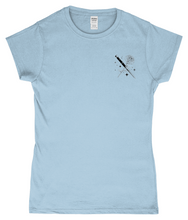 Load image into Gallery viewer, Enemies to Lovers Ladies Fitted T-Shirt

