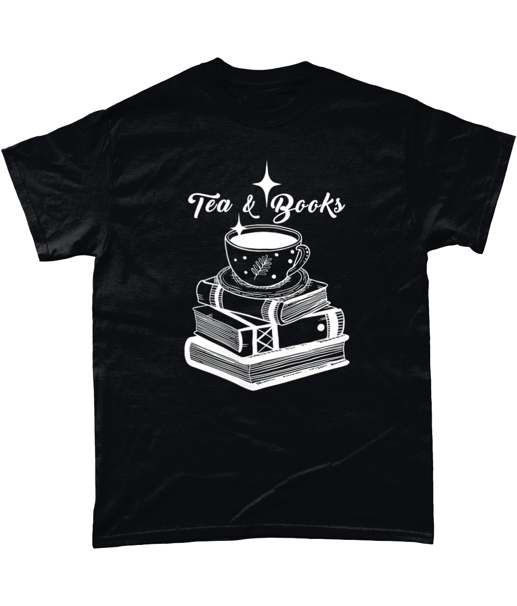 Tea & Books Unisex Fit T-Shirt