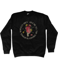 Load image into Gallery viewer, Give Me All The Trigger Warnings Unisex Fit Sweatshirt
