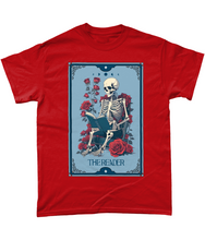 Load image into Gallery viewer, The Reader Tarot Style Unisex Fit T-Shirt

