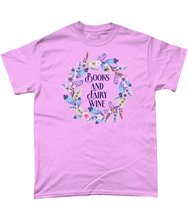 Load image into Gallery viewer, Books And Fairy Wine Unisex Fit T-Shirt
