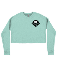 Load image into Gallery viewer, Spirit Of Thunder Ladies Cropped Sweatshirt
