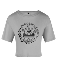 Load image into Gallery viewer, Book Witch Energy Women&#39;s Crop Top
