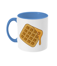 Load image into Gallery viewer, Faffy Waffle Two Toned Mug
