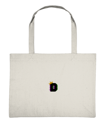 The King D42 Embroidered Shopping Bag