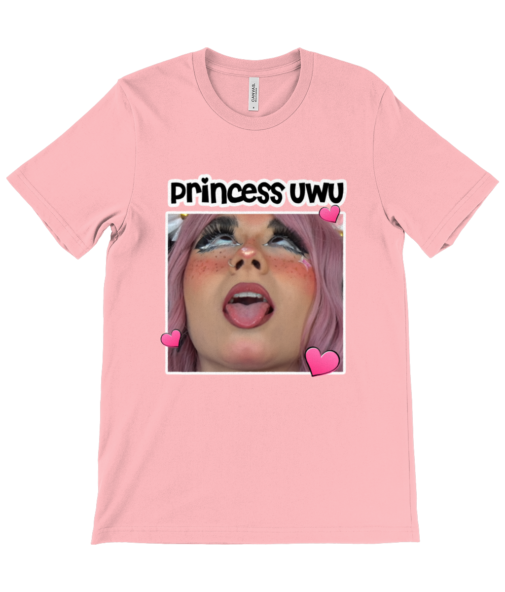 Rage Darling Princess UwU Crew Neck T-Shirt