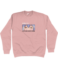 Load image into Gallery viewer, Cute Girls Watch Anime Sweatshirt

