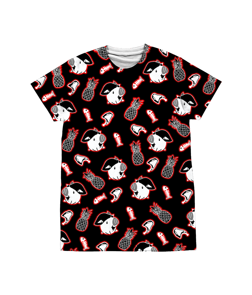 Rob Raven 'Summon Fenton' Print T-Shirt