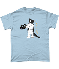 Load image into Gallery viewer, Danster189 Cat Cam Heavy Cotton T-Shirt
