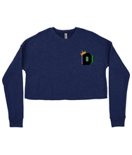 Load image into Gallery viewer, The King D42 Ladies Cropped Sweatshirt
