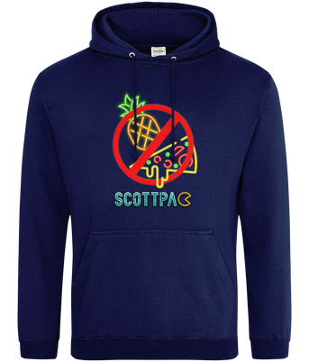 Scottpac 'No Pineapple On Pizza!' College Hoodie