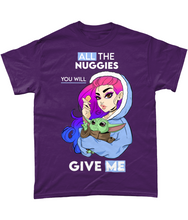 Load image into Gallery viewer, Pixie Cake Face &#39;All The Nuggies&#39; T-Shirt
