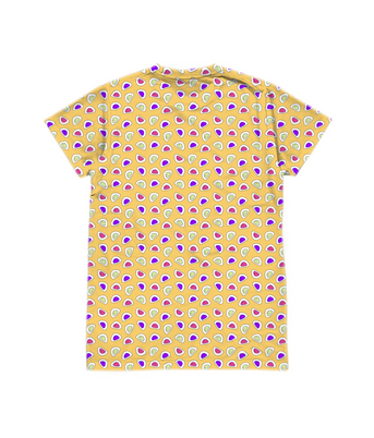 Yellow Mochi Print T-shirt