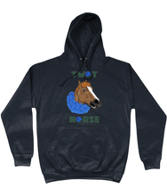 Load image into Gallery viewer, September Rose  College Hoodie ‘Tw*t Horse’
