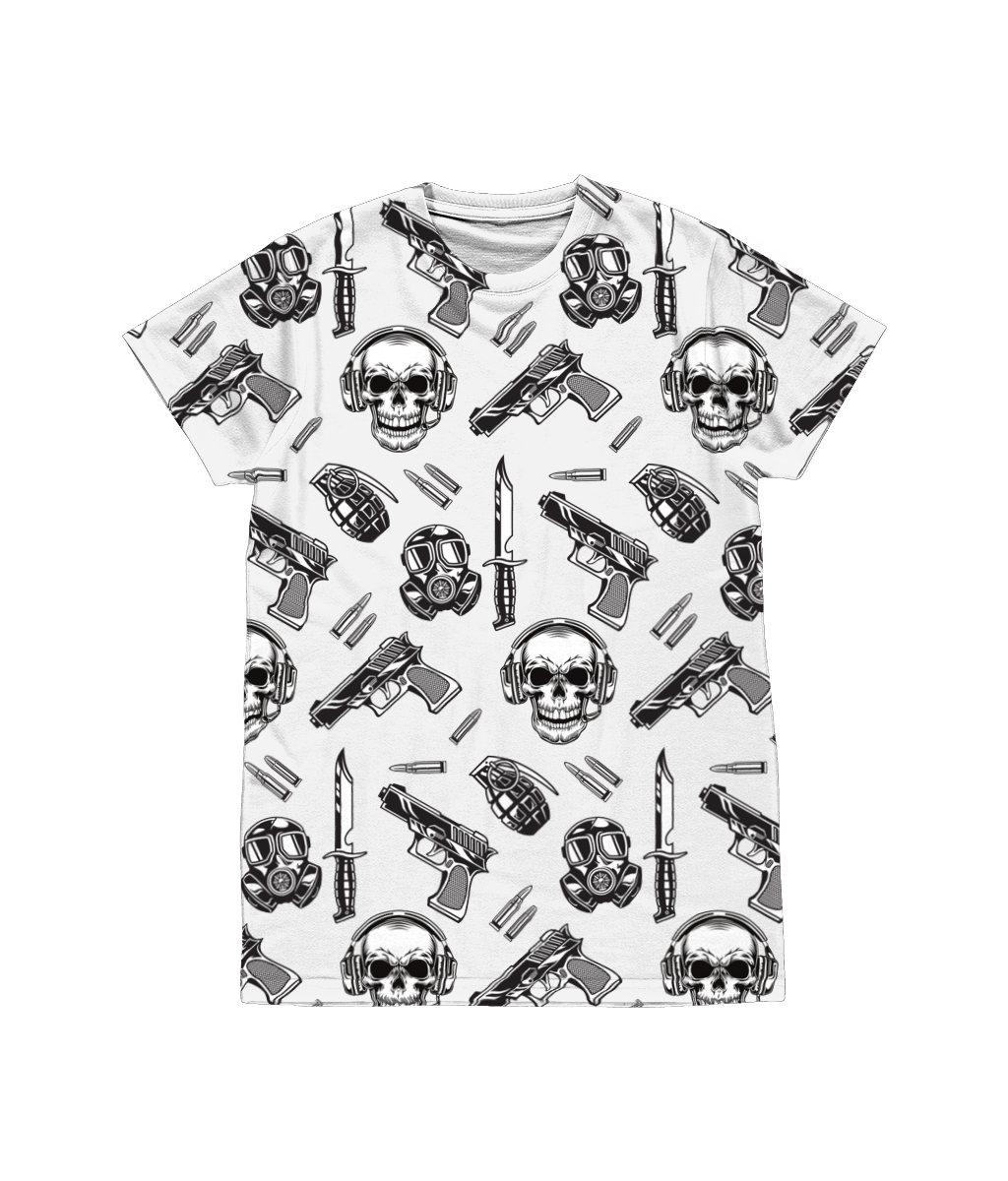 Gear Up Print T-Shirt