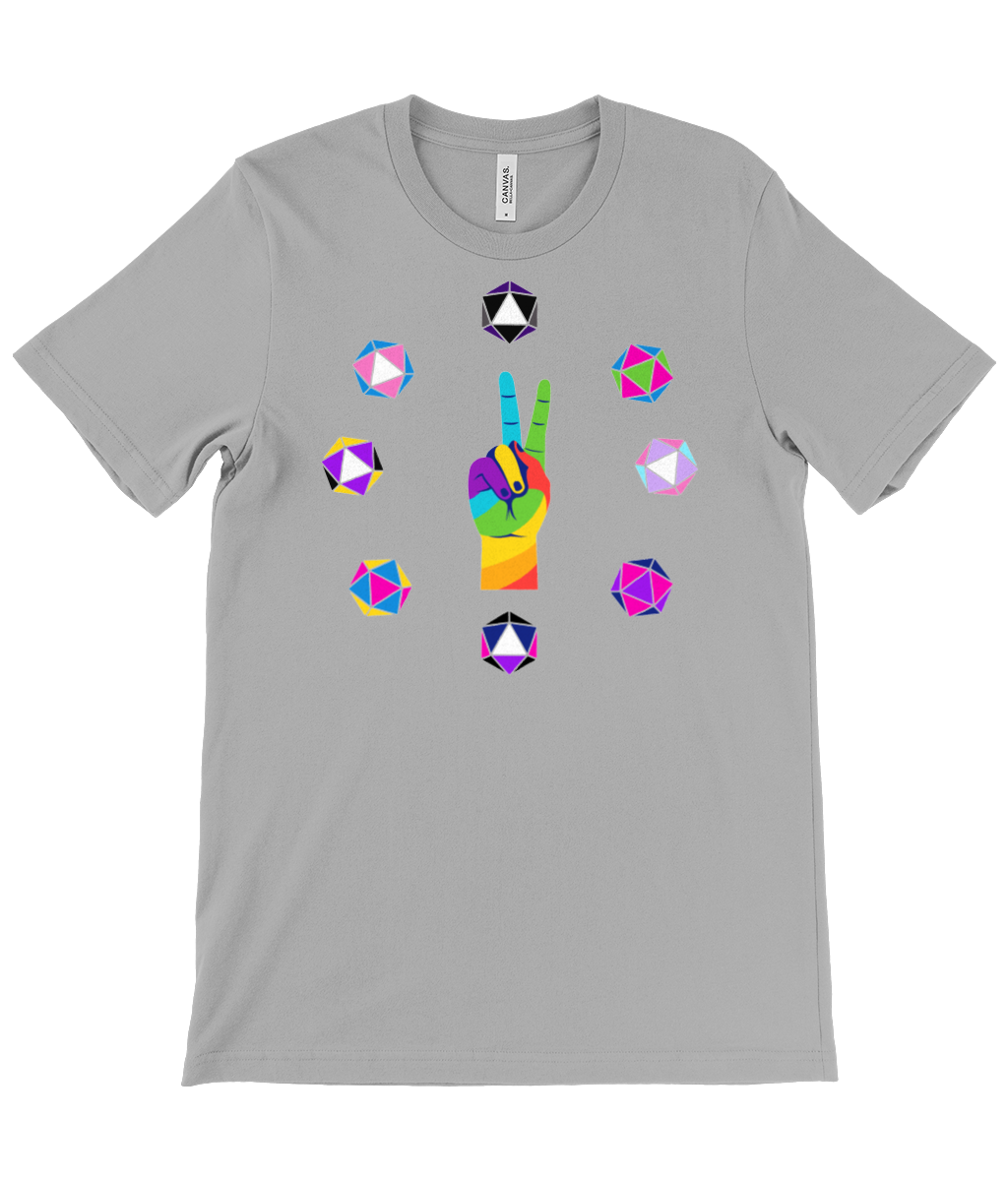 LGBTQIAP+ Dice Unisex T-Shirt