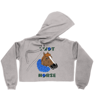 Load image into Gallery viewer, September Rose Ladies Cropped Hoodie Tw*t Horse’
