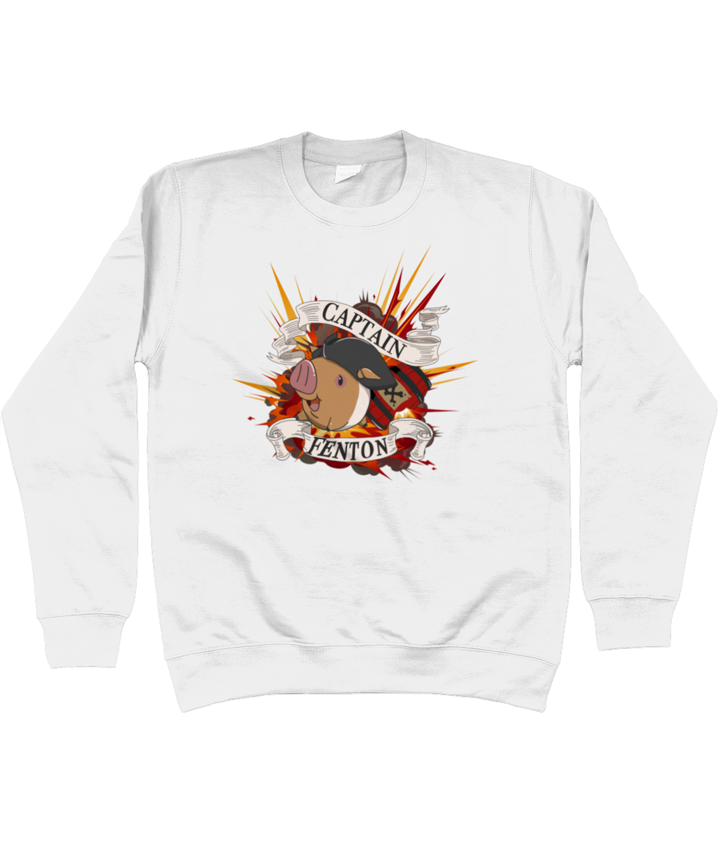 Rob Raven Sweatshirt 'Captain Fenton Explosion'