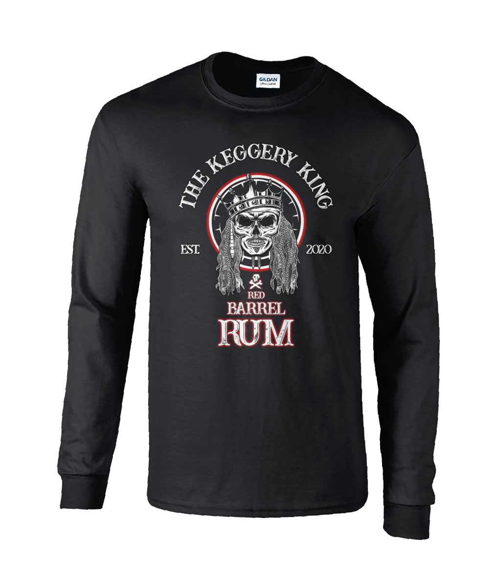 Rob Raven Long Sleeve T-Shirt 'Red Barrell Rum'