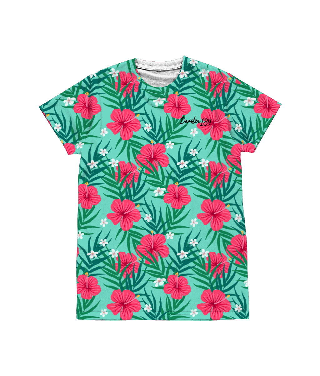 Danster Hawaiian Print T-Shirt