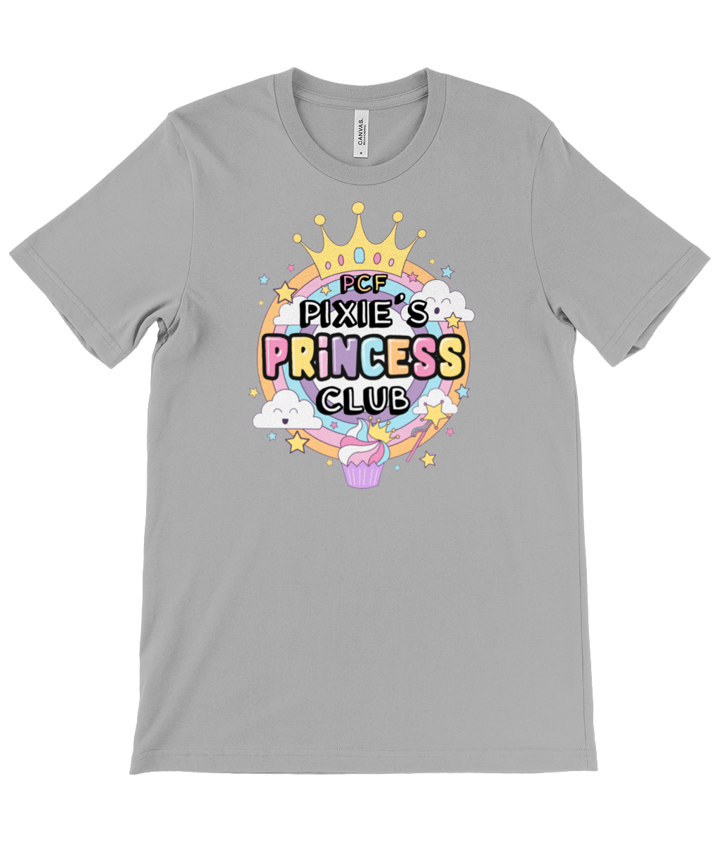 Pixie Cake Face 'Princess Club' Crew Neck T-Shirt