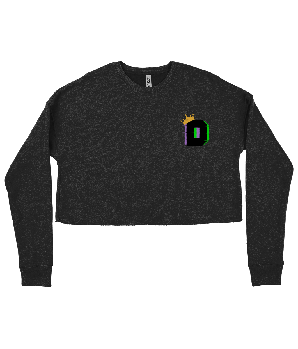 The King D42 Ladies Cropped Sweatshirt