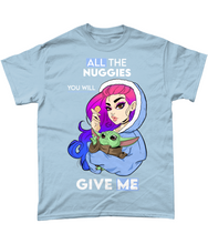 Load image into Gallery viewer, Pixie Cake Face &#39;All The Nuggies&#39; T-Shirt
