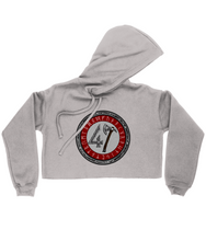 Load image into Gallery viewer, Raw47 Runic Ladies Cropped Hoodie
