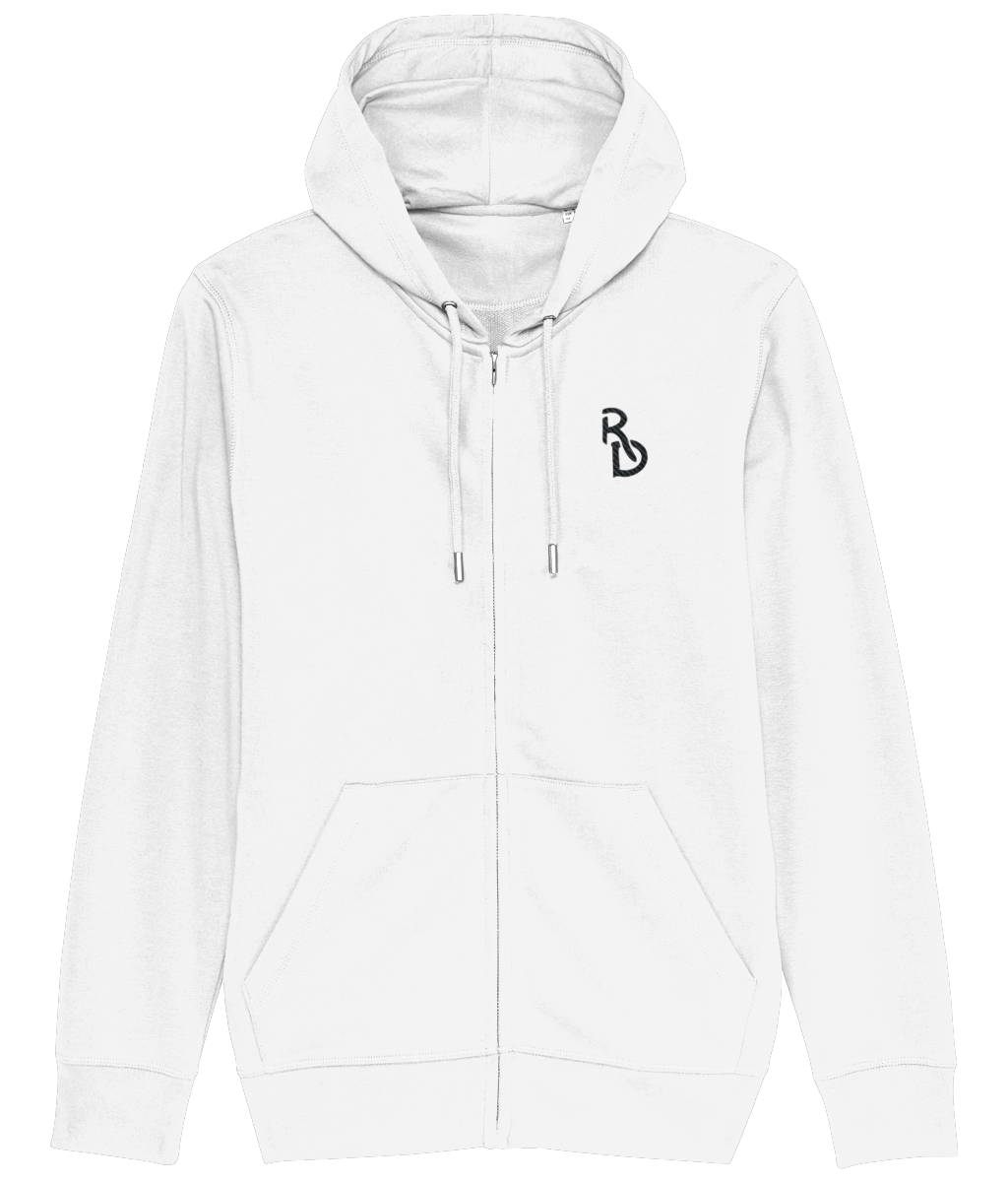 Rage Darling Embroidered Zip Connector Hoodie