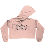 Load image into Gallery viewer, ESP4HIM &#39;What The Fluff?&#39; Ladies Cropped Hoodie
