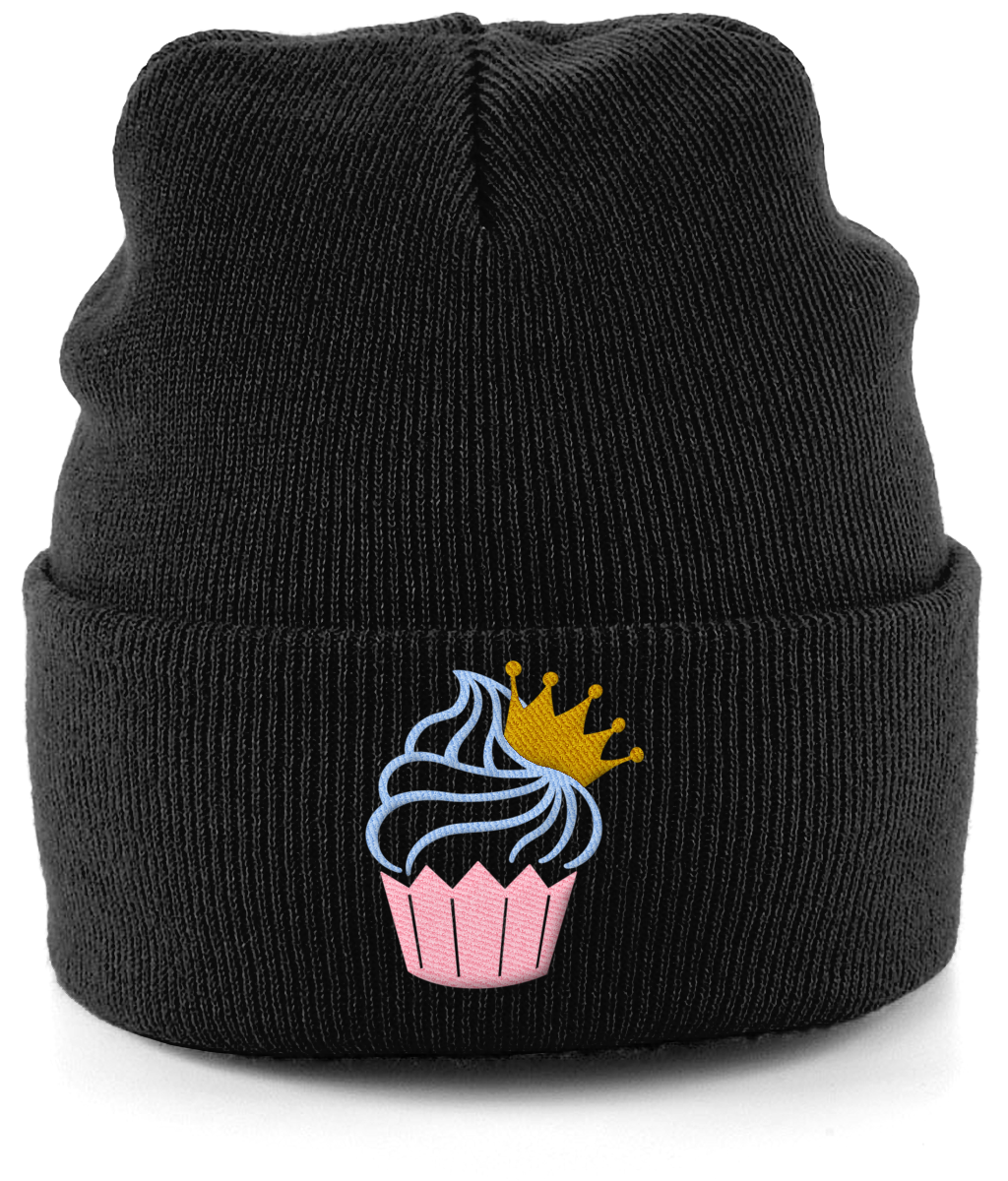 Pixie Cake Face Cuffed Beanie