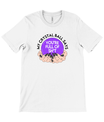 'My Crystal Ball' Crew Neck T-Shirt