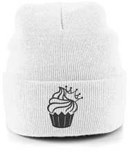 Load image into Gallery viewer, Pixie Cake face Cuffed Beanie
