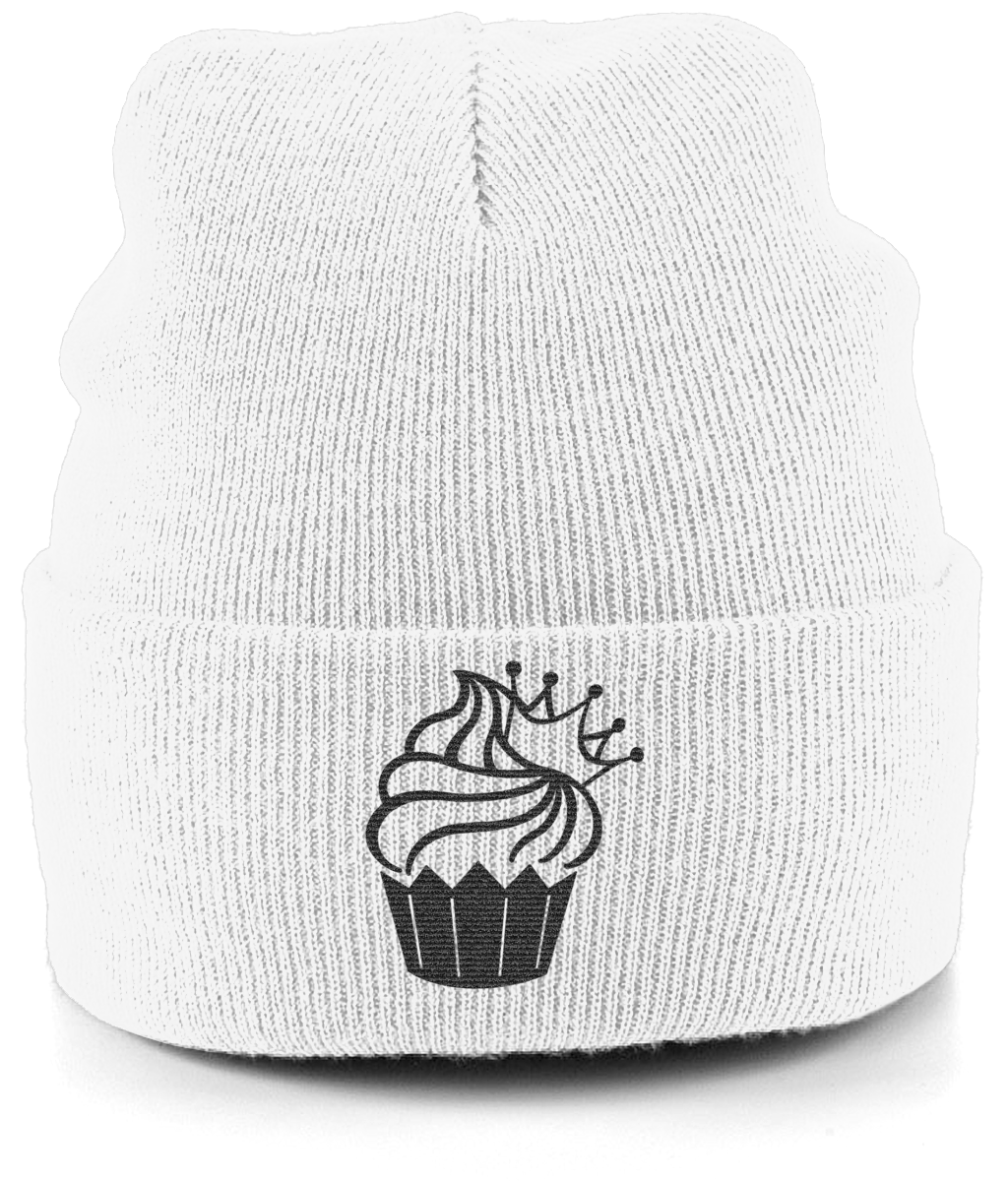 Pixie Cake face Cuffed Beanie