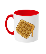 Load image into Gallery viewer, Faffy Waffle Two Toned Mug
