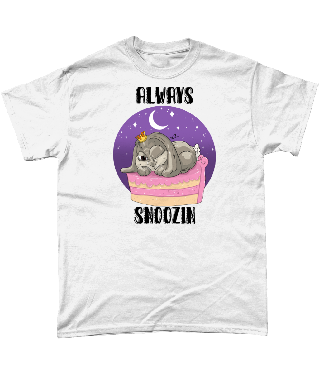 Pixie Cake Face 'Always Snoozin' T-Shirt