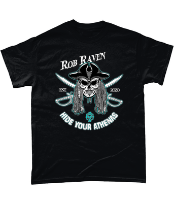 Rob Raven T-Shirt 'Hide your Athenas'