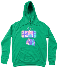 Load image into Gallery viewer, Kawaii Console Girlie Fitted College Hoodie
