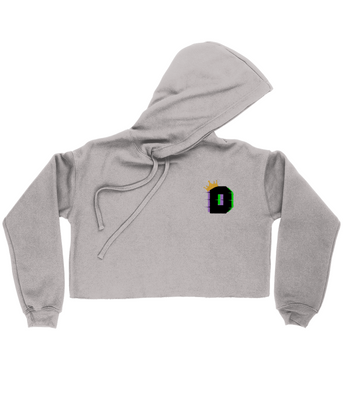 The King D42 Ladies Cropped Hoodie