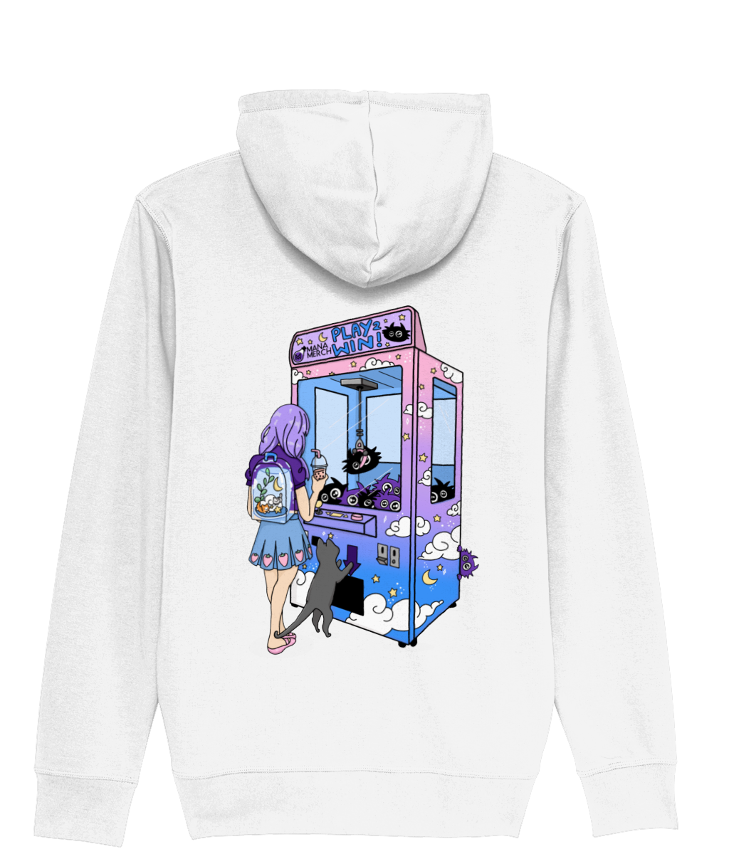 Lurker Plush Claw Machine Zip Connector Hoodie